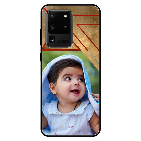 Galaxy S20 Ultra Personalized Glass Phone Case - Gradient Abstract Texture Design Galaxy S20 Ultra Personalized Glass Phone Case - Gradient Abstract Texture Design