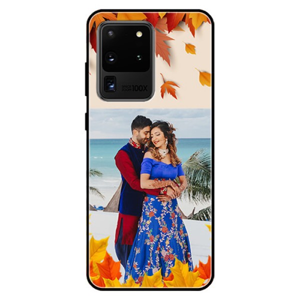 Galaxy S20 Ultra Photo Printing on Glass Case - Autumn Maple Leaves Design Galaxy S20 Ultra Photo Printing on Glass Case - Autumn Maple Leaves Design