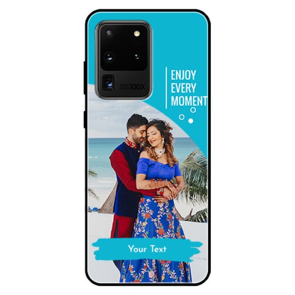 Galaxy S20 Ultra Custom Glass Mobile Case - Happy Moment Design Galaxy S20 Ultra Custom Glass Mobile Case - Happy Moment Design
