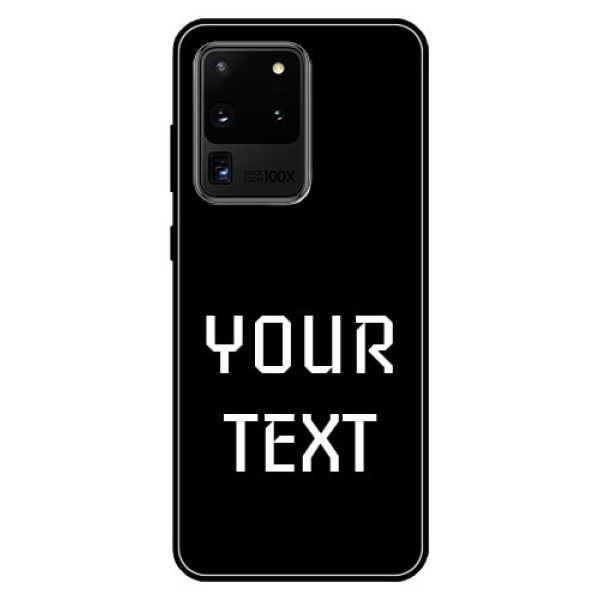 Galaxy S20 Ultra Your Name on Glass Phone Case Galaxy S20 Ultra Your Name on Glass Phone Case