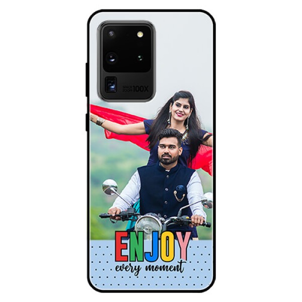 Galaxy S20 Ultra Photo Printing on Glass Case - Enjoy Every Moment Design Galaxy S20 Ultra Photo Printing on Glass Case - Enjoy Every Moment Design