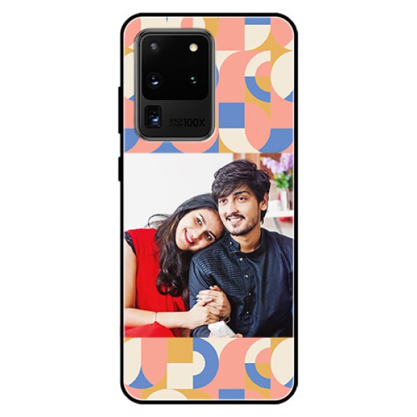 Galaxy S20 Ultra Photo Printing on Glass Case - Semi-circle Maze Pattern Design Galaxy S20 Ultra Photo Printing on Glass Case - Semi-circle Maze Pattern Design
