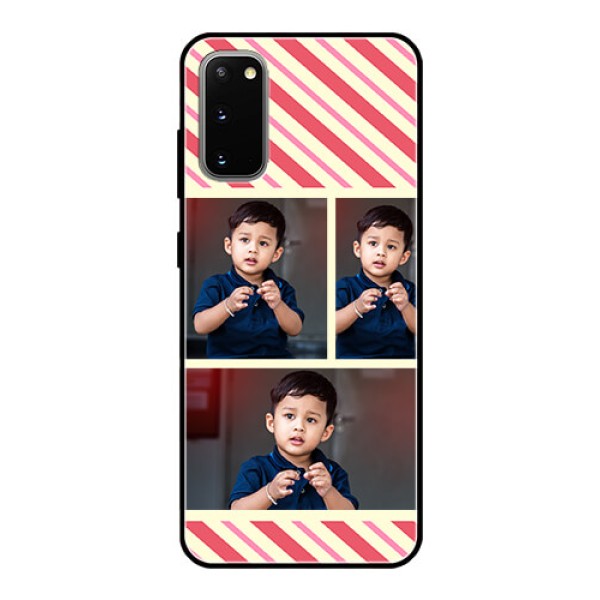 Galaxy S20 Personalized Glass Phone Case  - Picture Upload Mobile Case Design