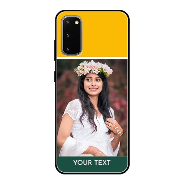 Galaxy S20 Photo Printing on Glass Case - Love You Design Galaxy S20 Photo Printing on Glass Case - Love You Design