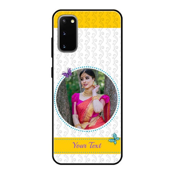 Galaxy S20 Custom Glass Mobile Case  - Girls Premium Case Design