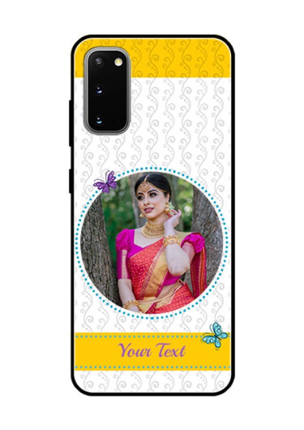 Galaxy S20 Custom Glass Mobile Case  - Girls Premium Case Design