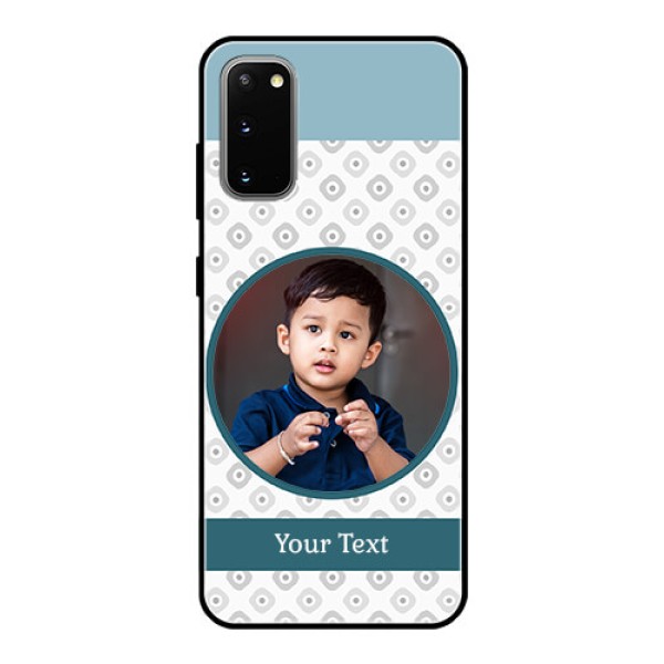 Galaxy S20 Personalized Glass Phone Case  - Premium Cover Design