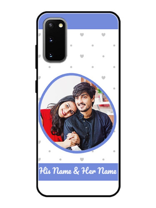 Custom Galaxy S20 Photo Printing on Glass Case  - Premium Case Design