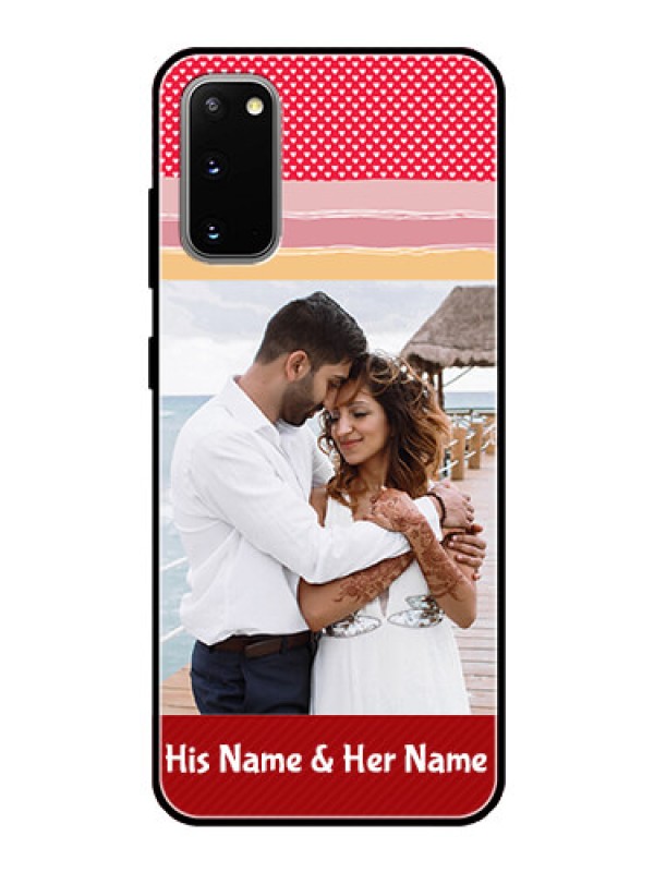 Custom Galaxy S20 Custom Glass Mobile Case  - Premium Case Design