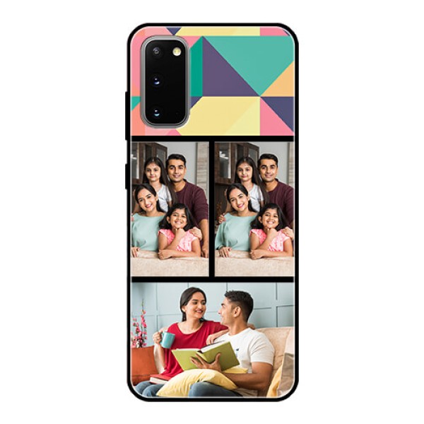 Galaxy S20 Custom Glass Phone Case - Bulk Pic Upload Design Galaxy S20 Custom Glass Phone Case - Bulk Pic Upload Design
