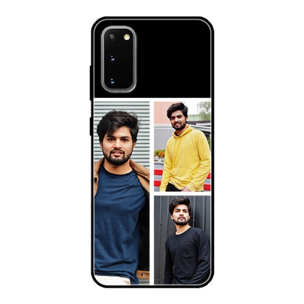 Galaxy S20 Photo Printing on Glass Case - Upload Multiple Picture Design Galaxy S20 Photo Printing on Glass Case - Upload Multiple Picture Design