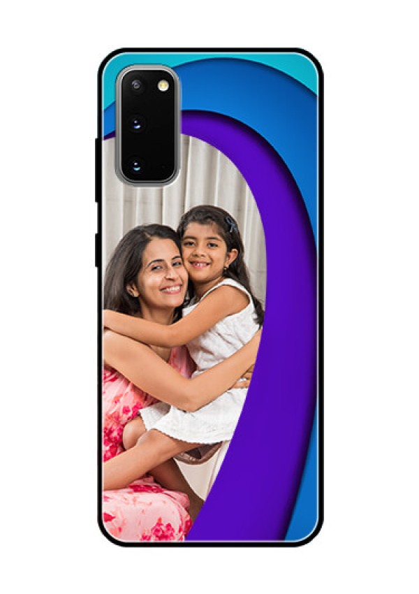 Galaxy S20 Photo Printing on Glass Case  - Simple Pattern Design