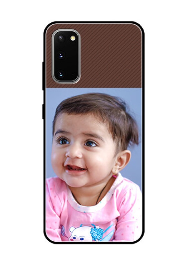 Galaxy S20 Custom Glass Mobile Case  - Elegant Case Design