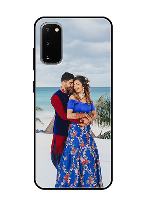 Galaxy S20 Photo Printing on Glass Case  - Upload Full Picture Design