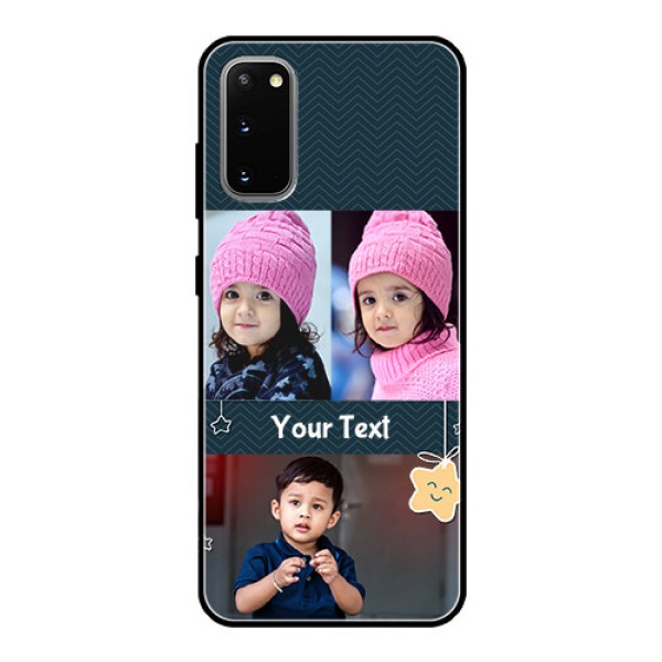 Galaxy S20 Custom Glass Mobile Case - Hanging Stars Design Galaxy S20 Custom Glass Mobile Case - Hanging Stars Design