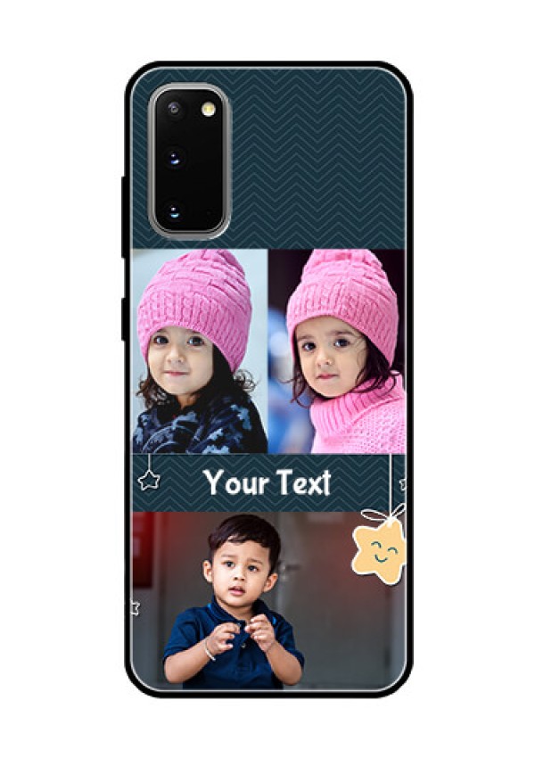 Galaxy S20 Custom Glass Mobile Case  - Hanging Stars Design