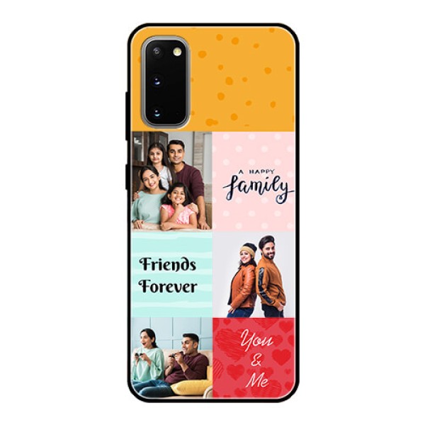 Galaxy S20 Personalized Glass Phone Case - Images with Quotes Design Galaxy S20 Personalized Glass Phone Case - Images with Quotes Design