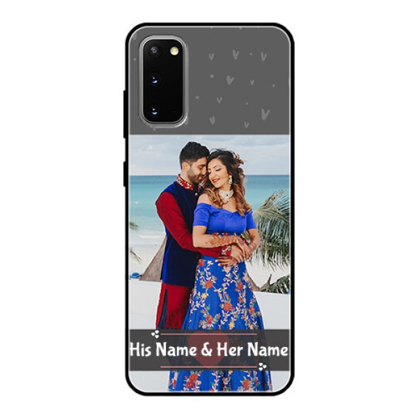 Galaxy S20 Custom Glass Mobile Case - Buy Love Design with Photo Online Galaxy S20 Custom Glass Mobile Case - Buy Love Design with Photo Online