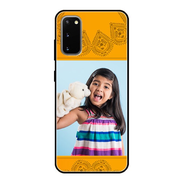 Galaxy S20 Personalized Glass Phone Case - Photo Wedding Design Galaxy S20 Personalized Glass Phone Case - Photo Wedding Design