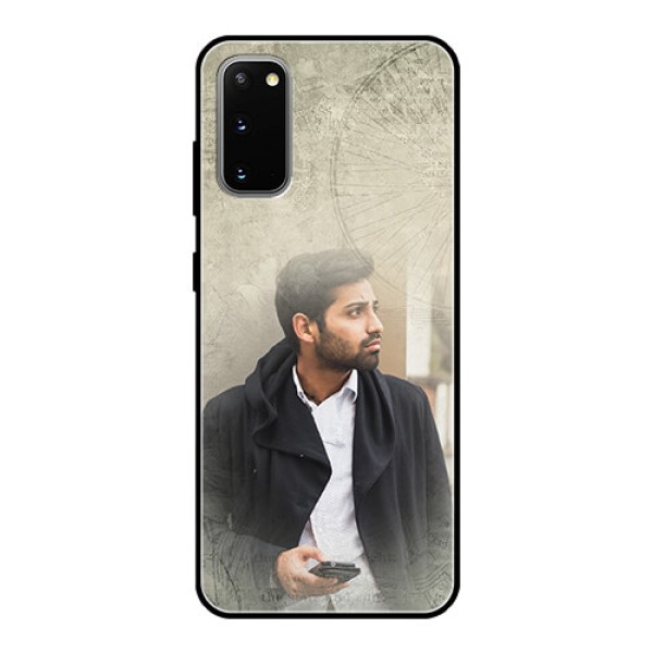 Galaxy S20 Custom Glass Phone Case - with vintage design Galaxy S20 Custom Glass Phone Case - with vintage design