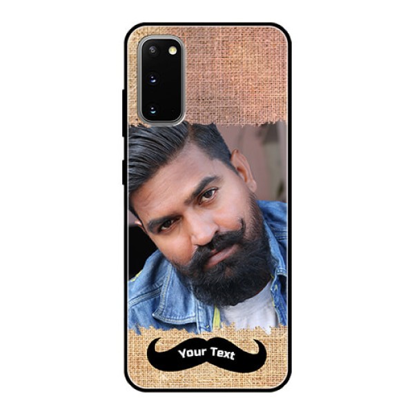 Galaxy S20 Personalized Glass Phone Case - with Texture Design Galaxy S20 Personalized Glass Phone Case - with Texture Design
