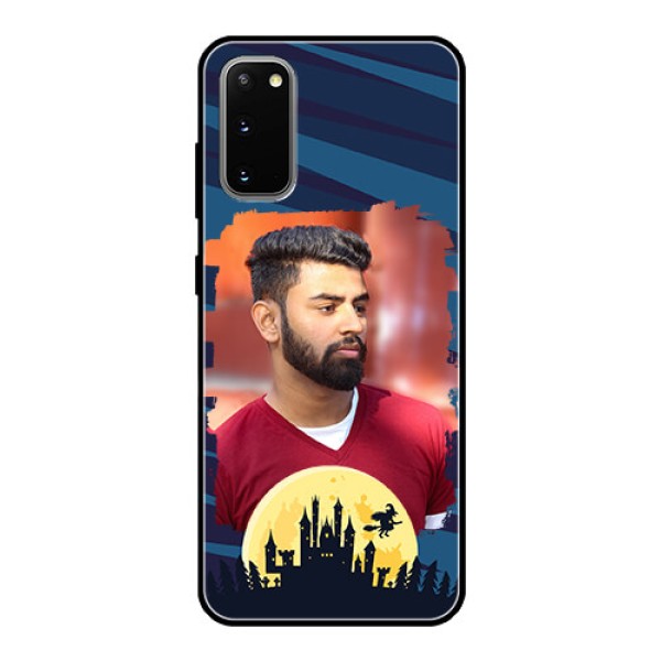 Galaxy S20 Photo Printing on Glass Case - Halloween Witch Design Galaxy S20 Photo Printing on Glass Case - Halloween Witch Design