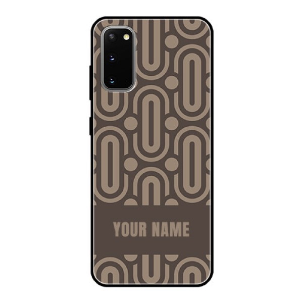 Galaxy S20 Custom Glass Phone Case - Captivating Zero Pattern Design Galaxy S20 Custom Glass Phone Case - Captivating Zero Pattern Design