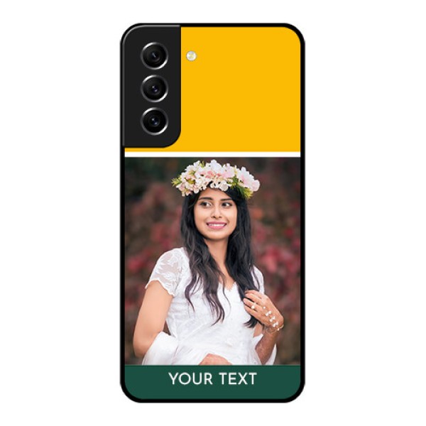 Galaxy S21 FE 5G Photo Printing on Glass Case - Love You Design Galaxy S21 FE 5G Photo Printing on Glass Case - Love You Design