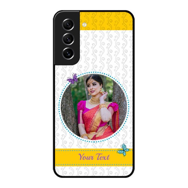 Galaxy S21 FE 5G Custom Glass Mobile Case - Girls Premium Case Design