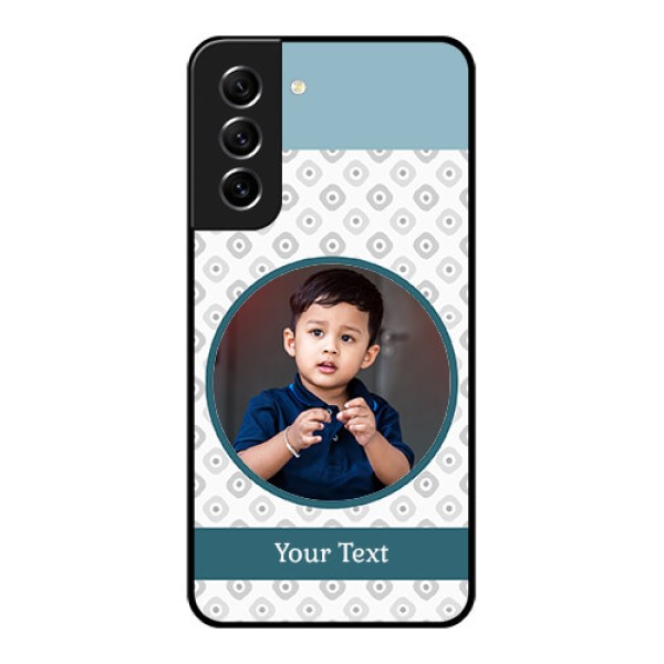Galaxy S21 FE 5G Personalized Glass Phone Case - Premium Cover Design