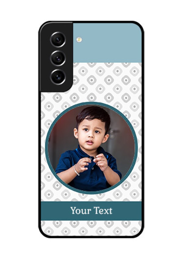 Galaxy S21 FE 5G Personalized Glass Phone Case - Premium Cover Design