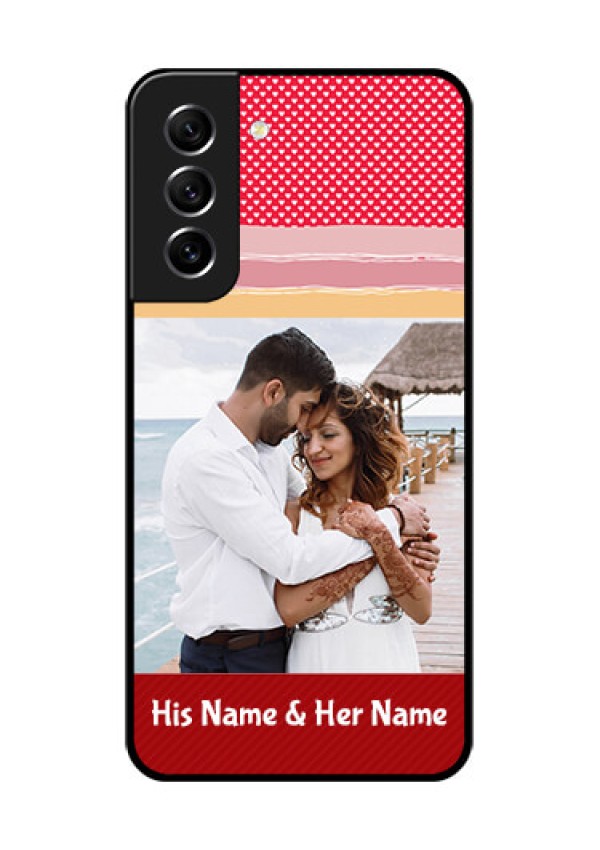 Galaxy S21 FE 5G Custom Glass Mobile Case - Premium Case Design