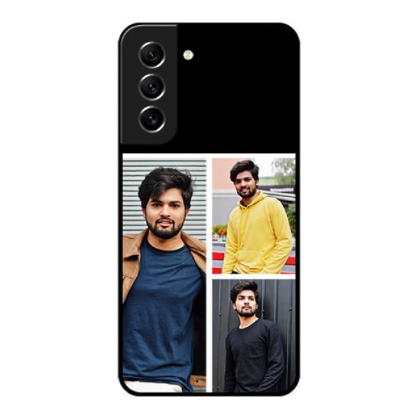 Galaxy S21 FE 5G Photo Printing on Glass Case - Upload Multiple Picture Design Galaxy S21 FE 5G Photo Printing on Glass Case - Upload Multiple Picture Design