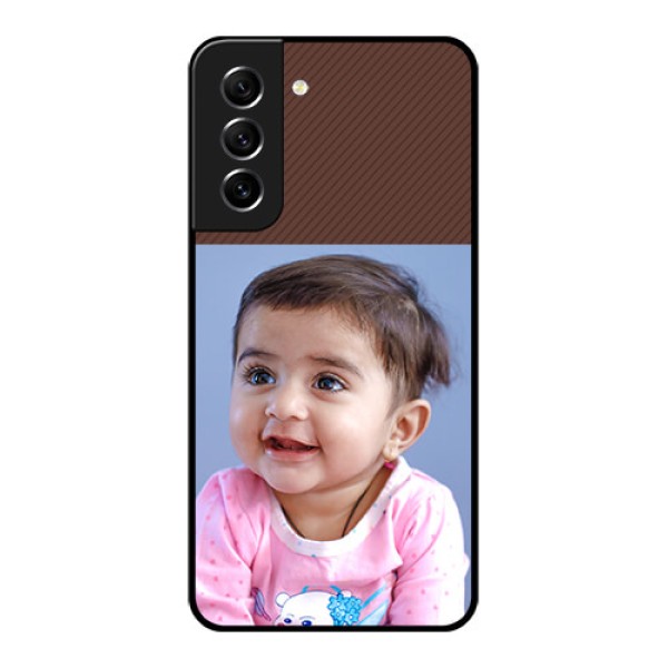 Galaxy S21 FE 5G Custom Glass Mobile Case - Elegant Case Design
