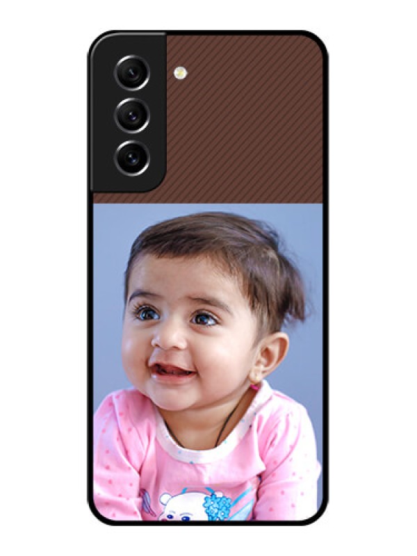 Custom Galaxy S21 FE 5G Custom Glass Mobile Case - Elegant Case Design