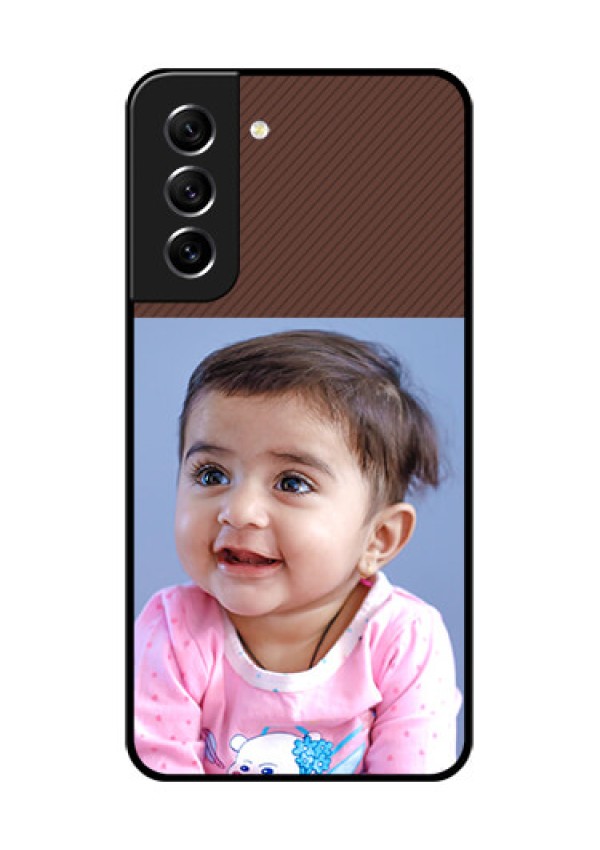 Galaxy S21 FE 5G Custom Glass Mobile Case - Elegant Case Design