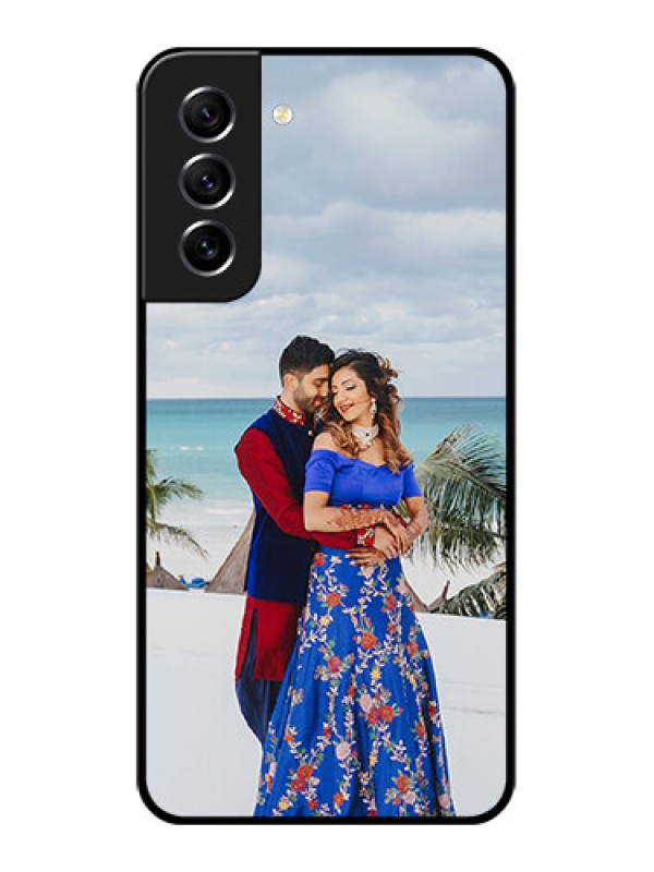 Custom Galaxy S21 FE 5G Photo Printing on Glass Case - Upload Full Picture Design
