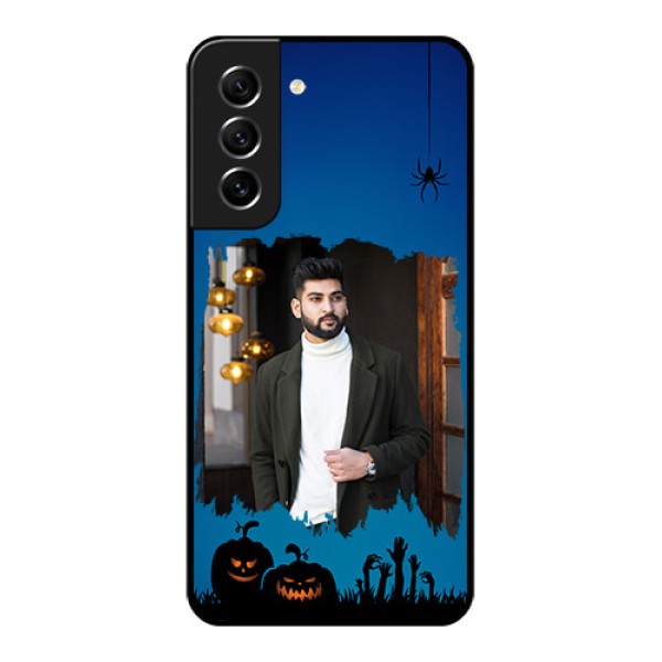Galaxy S21 FE 5G Photo Printing on Glass Case - with pro Halloween design