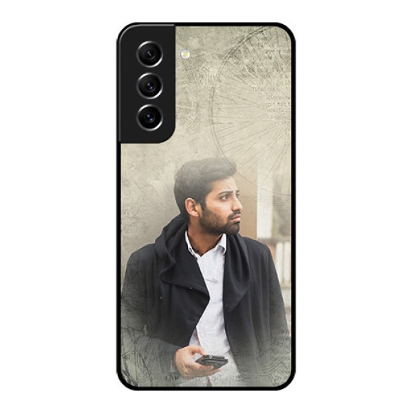 Galaxy S21 FE 5G Custom Glass Phone Case - with vintage design