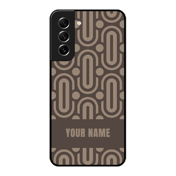 Galaxy S21 FE 5G Custom Glass Phone Case - Captivating Zero Pattern Design Galaxy S21 FE 5G Custom Glass Phone Case - Captivating Zero Pattern Design