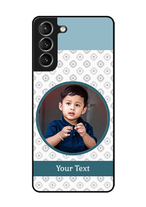 Galaxy s21 Plus Personalized Glass Phone Case  - Premium Cover Design