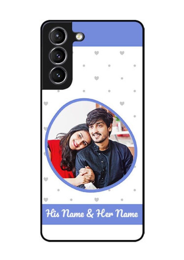 Galaxy s21 Plus Photo Printing on Glass Case  - Premium Case Design