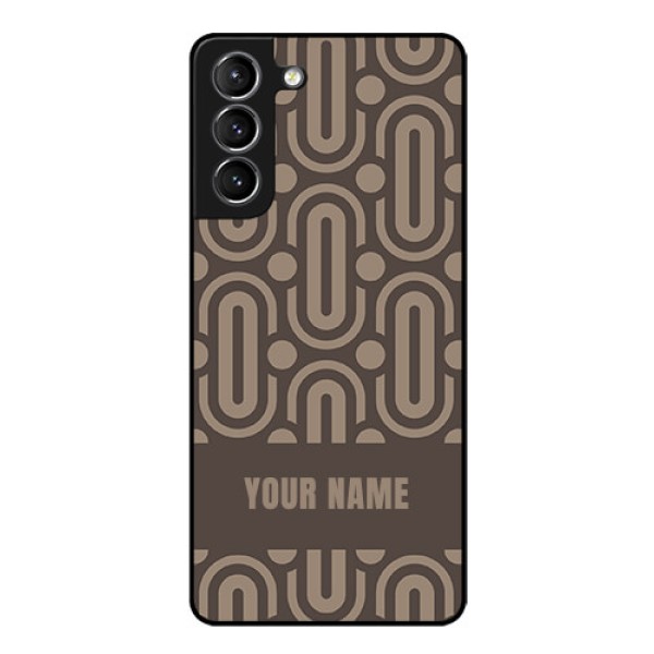 Galaxy S21 Plus Custom Glass Phone Case - Captivating Zero Pattern Design Galaxy S21 Plus Custom Glass Phone Case - Captivating Zero Pattern Design