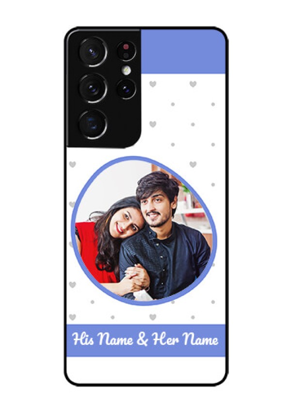 Galaxy S21 Ultra Photo Printing on Glass Case  - Premium Case Design