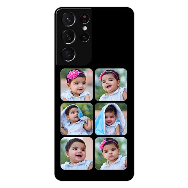 Galaxy S21 Ultra Photo Printing on Glass Case - Multiple Pictures Design Galaxy S21 Ultra Photo Printing on Glass Case - Multiple Pictures Design