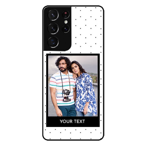 Galaxy S21 Ultra Photo Printing on Glass Case - Premium Design Galaxy S21 Ultra Photo Printing on Glass Case - Premium Design