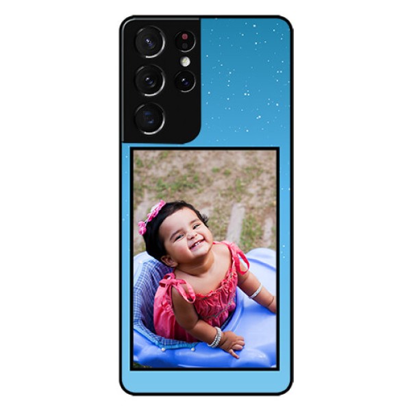 Galaxy S21 Ultra Custom Glass Mobile Case - Wave Pattern Colorful Design Galaxy S21 Ultra Custom Glass Mobile Case - Wave Pattern Colorful Design