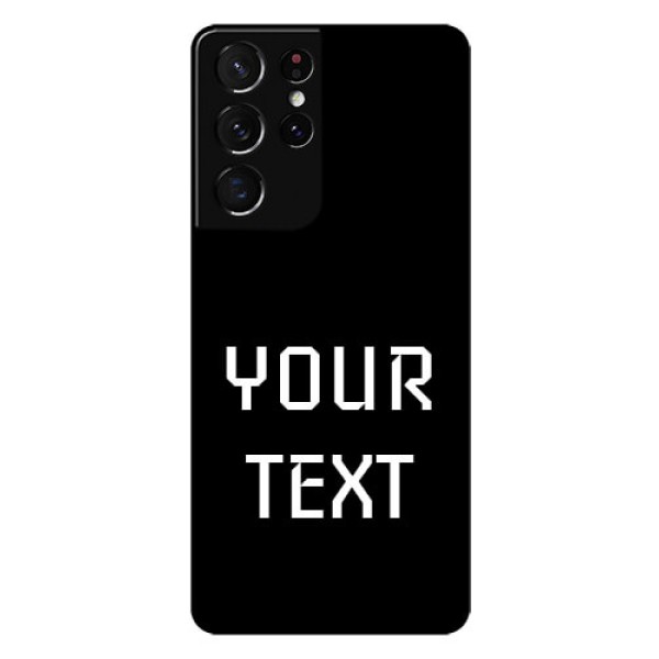 Galaxy S21 Ultra Your Name on Glass Phone Case Galaxy S21 Ultra Your Name on Glass Phone Case