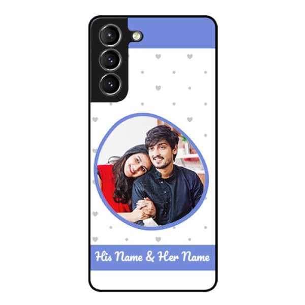 Galaxy S21 Photo Printing on Glass Case  - Premium Case Design
