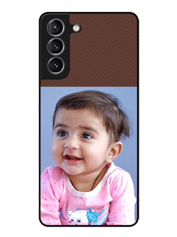 Custom Galaxy S21 Custom Glass Mobile Case  - Elegant Case Design
